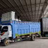 Xe chở hàng nông sản chuẩn bị xuất khẩu sang Campuchia qua Cửa khẩu Khánh Bình, tỉnh An Giang. (Ảnh minh họa: Thanh Sang/TTXVN)