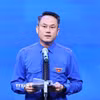 Bí thư Trung ương Đoàn, Chủ tịch Hội Liên hiệp Thanh niên Việt Nam Nguyễn Kim Quy. (Ảnh: Minh Đức/TTXVN)