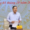 Phó Thủ tướng Thường trực Phạm Gia Túc phát biểu chỉ đạo. (Ảnh: Lâm Khánh/TTXVN)