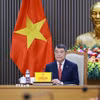 Thủ tướng Lê Minh Hưng điện đàm với Thủ tướng Đức Friedrich Merz. (Ảnh: Dương Giang/TTXVN)