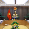 Thủ tướng Lê Minh Hưng điện đàm với Thủ tướng Đức Friedrich Merz. (Ảnh: Dương Giang/TTXVN)