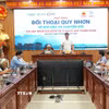 Ông Lâm Hải Giang, Phó Chủ tịch Ủy ban Nhân dân tỉnh Gia Lai phát biểu. (Ảnh: Quang Thái/TTXVN)