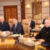 Phái đoàn Ukraine trong cuộc đàm phán với phái đoàn Mỹ ở Jeddah, Saudi Arabia ngày 11/3/2025. (Nguồn: THX/TTXVN)