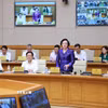 Phó Thủ tướng Phạm Thị Thanh Trà phát biểu. (Ảnh: Dương Giang/TTXVN)