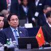 Thủ tướng Phạm Minh Chính tham dự Hội nghị Cấp cao Đông Á (EAS) lần thứ 20. (Ảnh: Dương Giang/TTXVN)