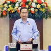 Chủ tịch Quốc hội Trần Thanh Mẫn phát biểu khai mạc. (Ảnh: Doãn Tấn/TTXVN)