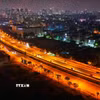 Tuyến đường Vành đai 3 đoạn Nguyễn Xiển. (Ảnh: Tuấn Anh/TTXVN)