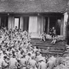 Đền Giếng trong Khu Di tích Đền Hùng, Bác Hồ căn dặn cán bộ, chiến sỹ Đại đoàn Quân Tiên Phong. (Ảnh: Đinh Đăng Định/TTXVN)