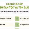 Cơ cấu tổ chức của Bộ Dân tộc và Tôn giáo