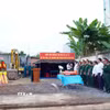 Lễ triển khai tìm kiếm, quy tập hài cốt liệt sỹ tại ấp Lạc An, xã Thường Tân. (Ảnh: TTXVN phát)