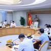 Phó Thủ tướng Trần Hồng Hà chủ trì cuộc họp. (Ảnh: Văn Điệp/TTXVN)