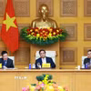 Thủ tướng Phạm Minh Chính chủ trì buổi tọa đàm với các doanh nghiệp ASEAN. (Ảnh: Dương Giang/TTXVN)