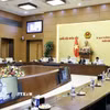 Chủ tịch Quốc hội Trần Thanh Mẫn phát biểu. (Ảnh: Doãn Tấn/TTXVN)