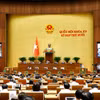 Quang cảnh phiên họp của Quốc hội. (Ảnh: Doãn Tấn/TTXVN)