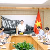 Phó Thủ tướng Hồ Quốc Dũng phát biểu. (Ảnh: TTXVN phát)