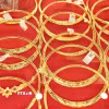 Vàng trang sức bày bán tại Công ty Bảo Tín Mạnh Hải. (Ảnh: Trần Việt/TTXVN)