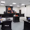 Hội đồng xét xử tuyên án phạt bị cáo Đoàn Bảo Châu 7 năm tù. (Ảnh: Kim Anh/TTXVN)