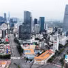 Trung tâm Thành phố Hồ Chí Minh. (Ảnh: Hồng Đạt/TTXVN)