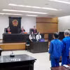 Quang cảnh phiên tòa. (Ảnh: Phạm Kiên/TTXVN)