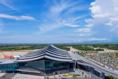 Cảng Hàng không quốc tế Phú Bài, thành phố Huế. (Ảnh: ACV cung cấp)