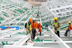 Giải ngân vốn FDI thực hiện tại Việt Nam tám tháng đạt 17,25 tỷ USD. (Ảnh: Sun Group cung cấp)