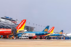 Nhiều đường bay đến điểm du lịch vẫn còn nhiều vé trong dịp nghỉ lễ Quốc khánh 2/9. (Ảnh: PV/Vietnam+)