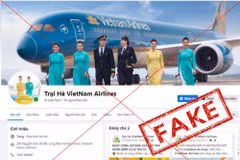 Các trang có dấu hiệu giả mạo thường sử dụng nội dung, hình ảnh tương tự kênh chính thức của Vietnam Airlines nhằm tạo dựng lòng tin trước khi yêu cầu người dùng đăng ký, cung cấp thông tin hoặc chuyển tiền. (Ảnh: PV/Vietnam+)
