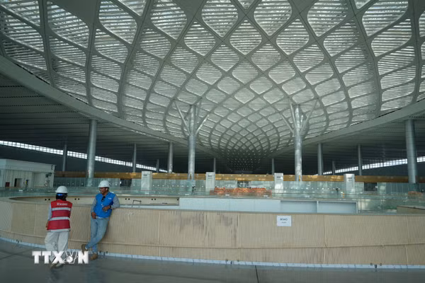 Toàn cảnh sân bay Long Thành 2 tháng trước ngày khai thác thương mại