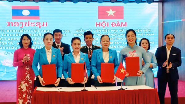 Tăng cường giao lưu, kết nối giữa phụ nữ tỉnh Điện Biên và 3 tỉnh Bắc Lào