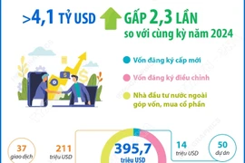 Vốn đầu tư nước ngoài đăng ký vào Hà Nội trong 11 tháng đạt hơn 4 tỷ USD 