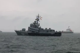 Tàu chiến Nga. (Ảnh: Reuters)