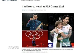 Bài viết đăng tải trên báo Straitstimes của Singapore ngày 9/12. (Ảnh: TTXVN phát)