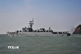 Tàu HTMS Kraburi của Thái Lan. (Ảnh minh họa. AFP/TTXVN)