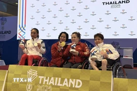ASEAN Para Games 13: Cử tạ Việt Nam có thêm 2 huy chương