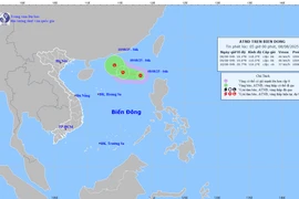 (Ảnh: Trung tâm Dự báo Khí tượng Thủy văn Quốc gia)