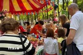 Gian hàng Việt Nam tại một hội chợ ở Hà Lan. (Ảnh minh họa. Nguồn: TTXVN phát)