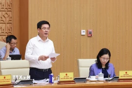Bộ trưởng Bộ Công Thương Nguyễn Hồng Diên phát biểu tại một hội nghị. (Ảnh: Dương Giang/TTXVN)
