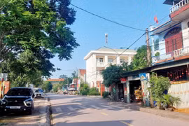 Diện mạo mới của Vân Đồn - nơi có trên 90% là người đồng bào dân tộc Sán Dìu. (Ảnh: Thanh Vân/TTXVN)