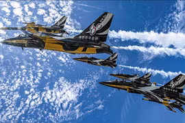 Đội bay biểu diễn Black Eagles. (Ảnh: Air Force)