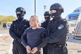 Lý Hùng bị dẫn độ về nước. (Ảnh: China Daily)