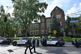 Khu vực xảy ra vụ xả súng. (Ảnh: AFP)