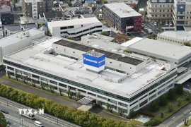 Trụ sở Tập đoàn Panasonic ở Osaka, Nhật Bản. (Ảnh: Kyodo/TTXVN)