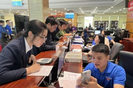 Thanh Hóa phát động phong trào “Bình dân học vụ số”. (Ảnh: Nguyễn Nam/TTXVN)