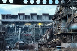 Hiện trường vụ nổ. (Ảnh: China Youth Daily)