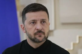 Tổng thống Ukraine Volodymyr Zelensky. (Nguồn: EPA)