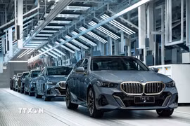 Ôtô của hãng BMW. (Ảnh: THX/TTXVN)