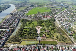 Di tích quốc gia đặc biệt Thành cổ Quảng Trị nằm ở trung tâm thị xã Quảng Trị, sát bên sông Thạch Hãn. (Ảnh: Hoàng Hiếu/TTXVN)