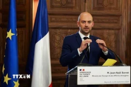 Ngoại trưởng Pháp Jean-Noel Barrot. (Ảnh: Reuters/TTXVN)