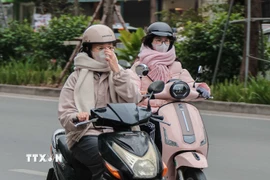 Khoảng chiều và đêm 17/11, bộ phận không khí lạnh này sẽ ảnh hưởng đến khu vực Đông Bắc Bộ. (Ảnh: Hoàng Hiếu/TTXVN)