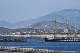 Bảo tàng mới sẽ mở tại Piraeus, cảng Athens cổ đại. (Ảnh: AFP)